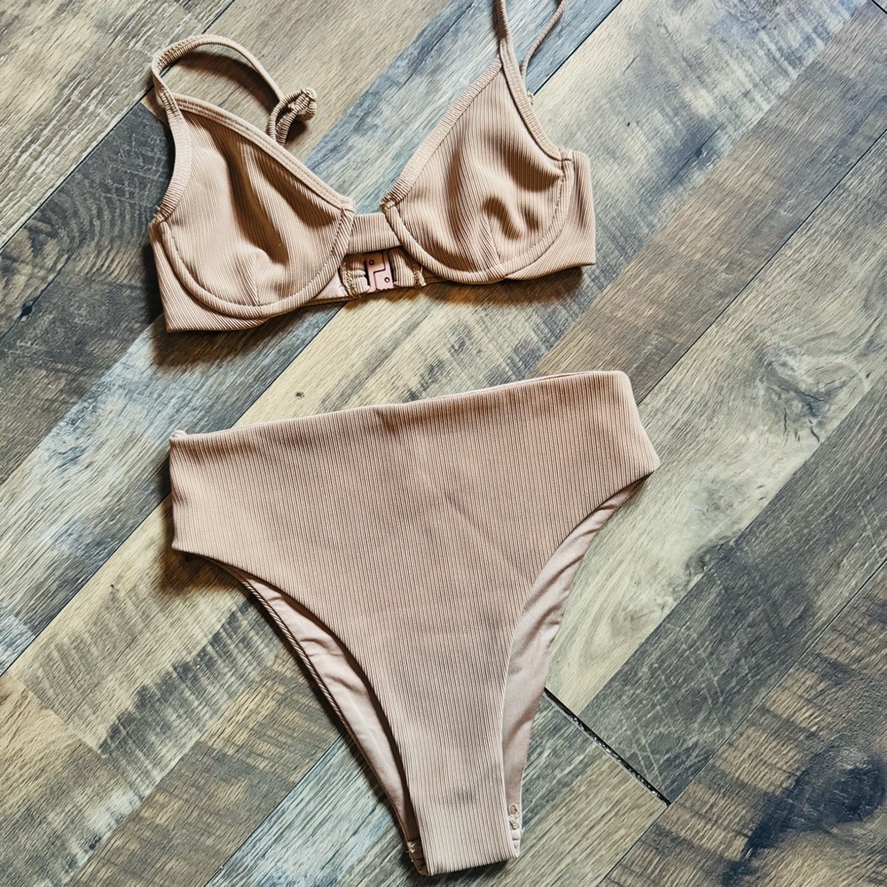 Princess Polly Tan Bikini Set